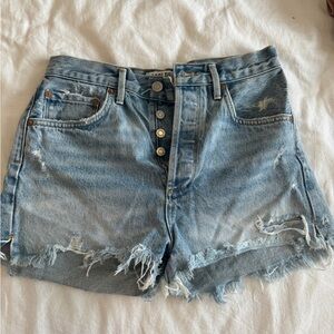 agolde jean shorts